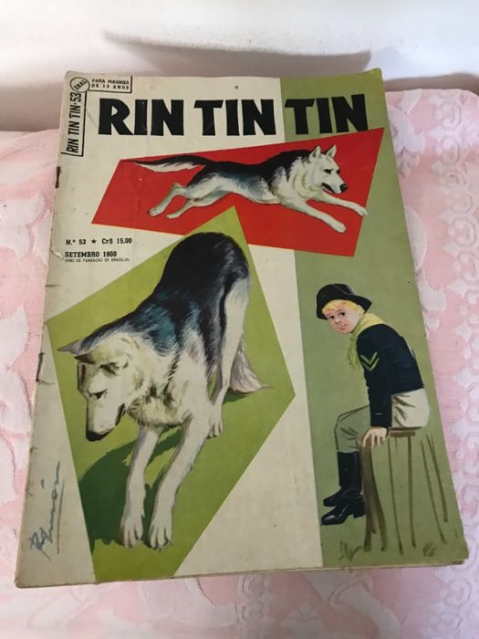 Livros BD The Last Hunt, Os Treze, Rin Tin Tin, Nevada e Jerônimo