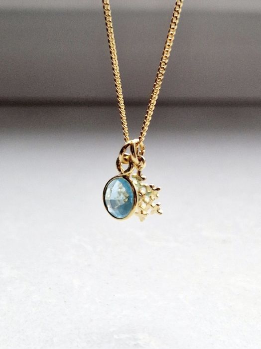 Naszyjnik śnieżynka