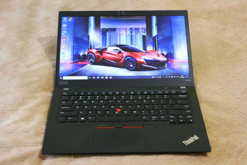 Lenovo T490/i7-8665/Видео 2GB/32GB/SSD256/АКБ5ч/14 ips FHD СЕНСОР