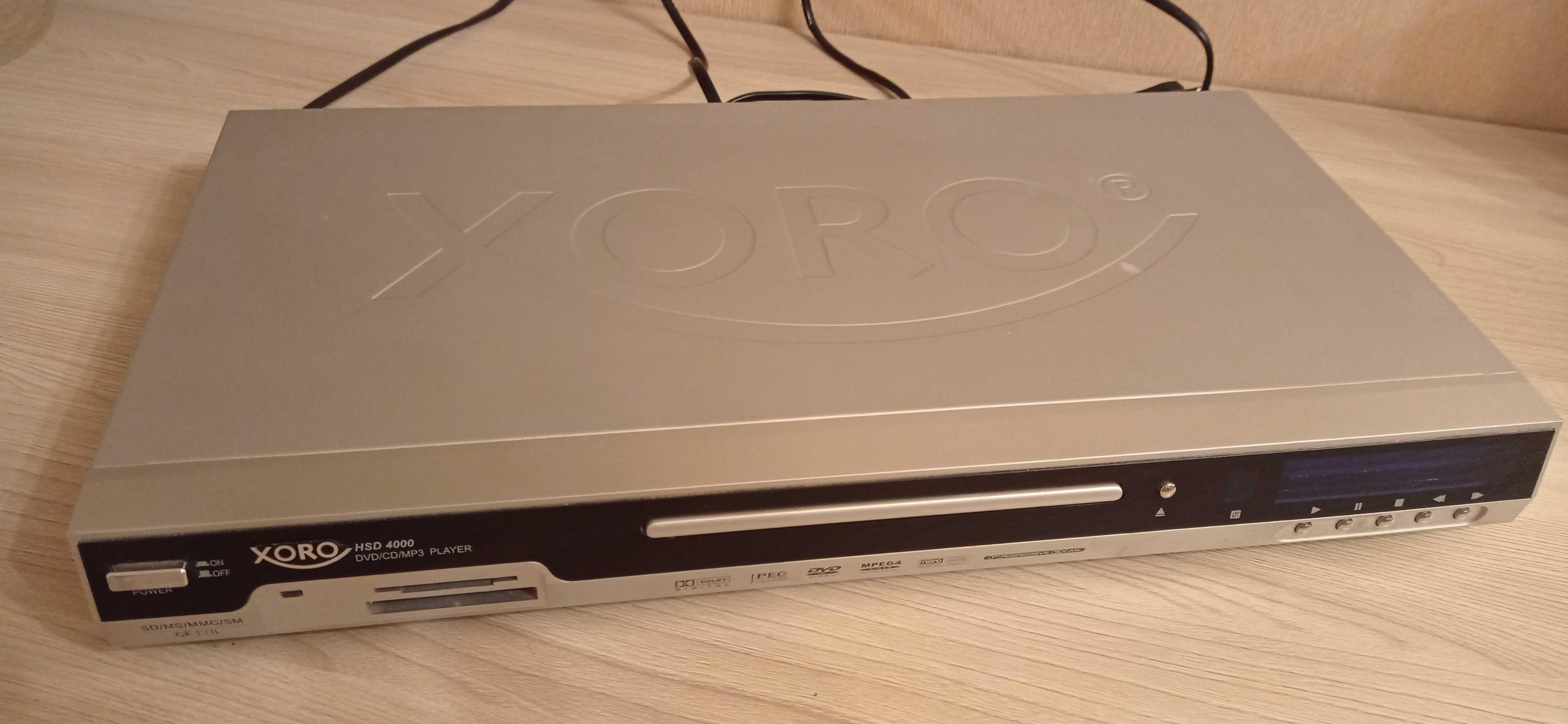 DVD програвач XORO HSD 4000 зі слотом для карти памяті
