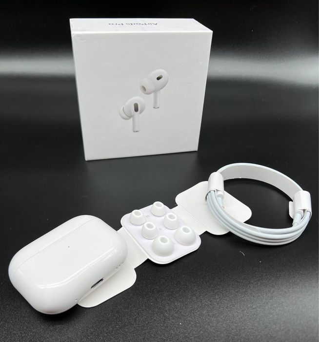 AirPods Pro 2, 2025- Stuchawki Airpods z ANC i Roczna Gwarancja