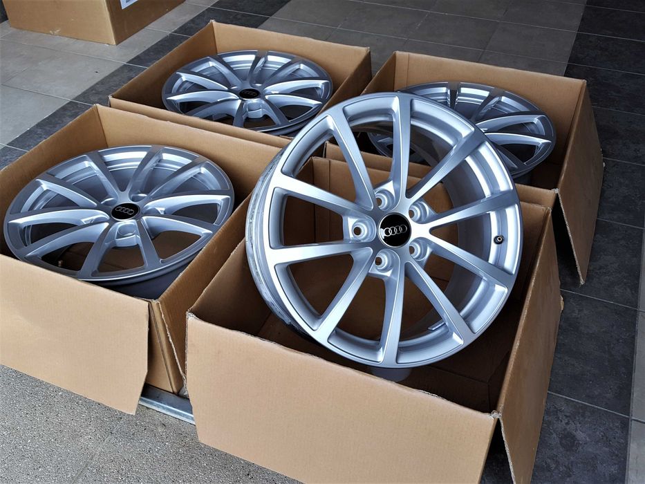 Alufelgi 17 5x112 Audi A4 A5 A6 A7 A8 Q3 Q5 4K0 jak Nowe ! 470#