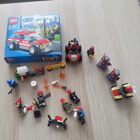Lego City straż pożarna różne figurki