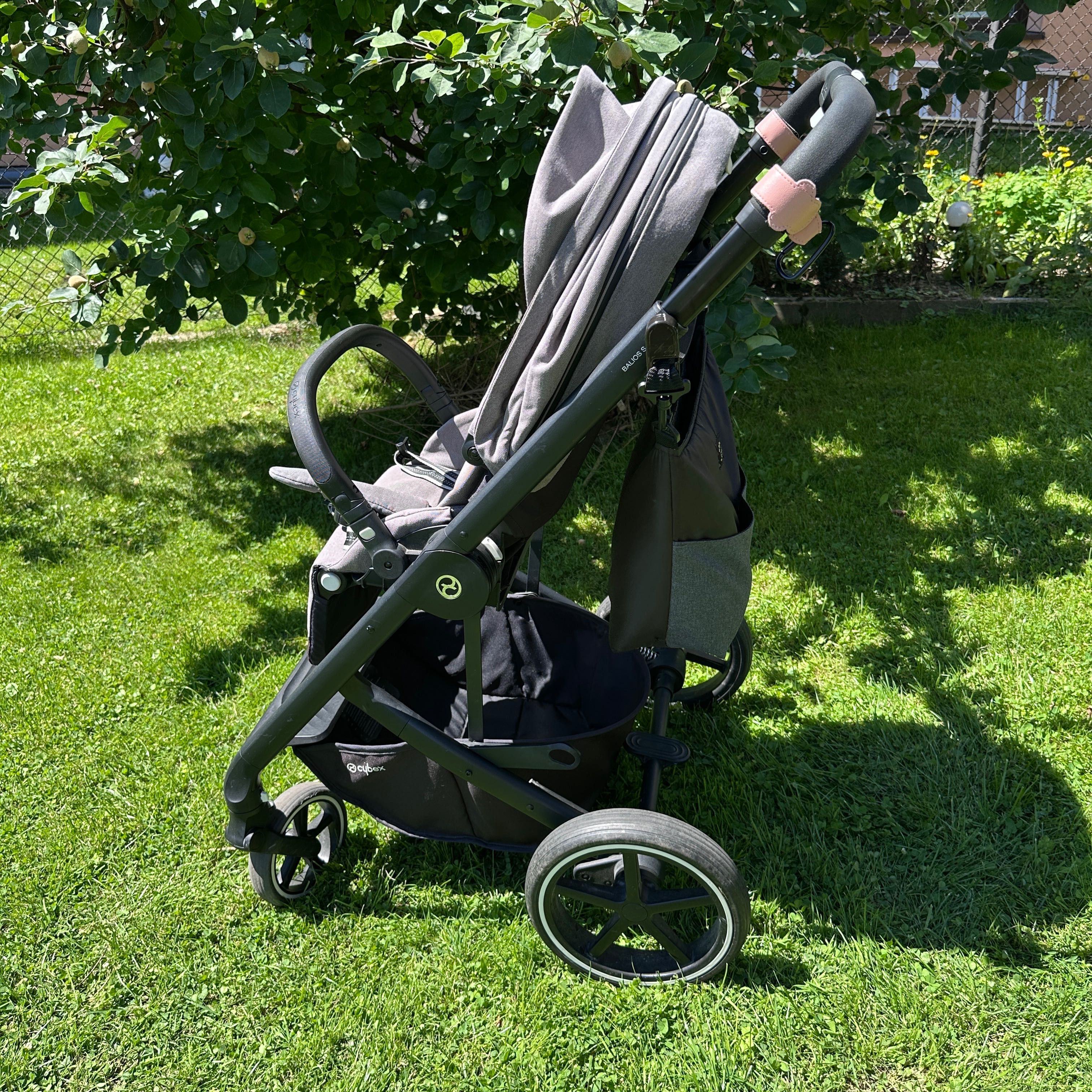 Uchwyty haczyki na torbę do wózka Cybex Coya Priam POŁYSK z BLOKADĄ