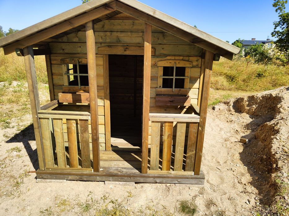 Domek dla dzieci huśtawka huśtawki