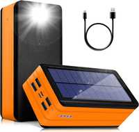 Solar Power Bank 50000mAh сонячний зарядний пристрій, павер банк