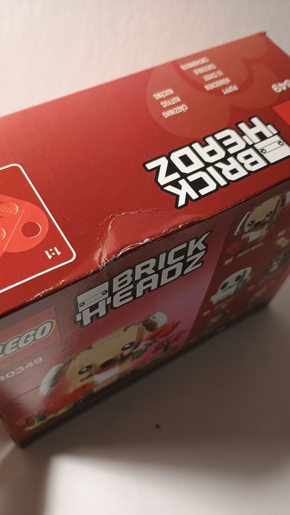 LEGO BrickHeadz 40349 Walentynkowy szczeniaczek