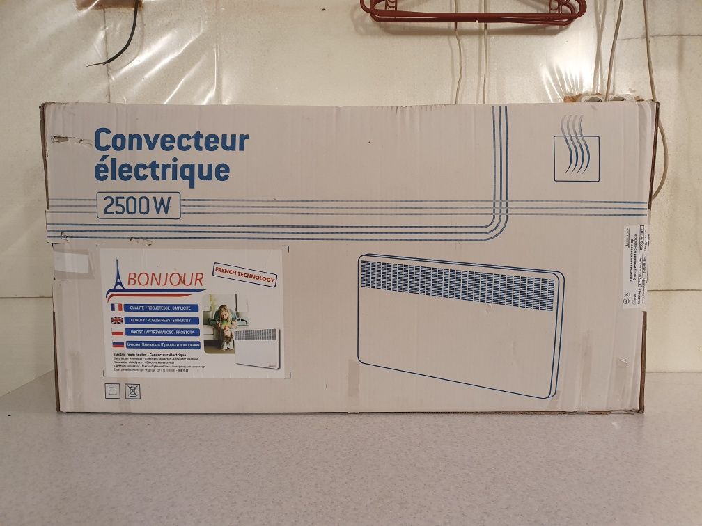 Новый обогреватель конвектор Bonjour с ногами Atlantic CEG BL-Meca/M 2