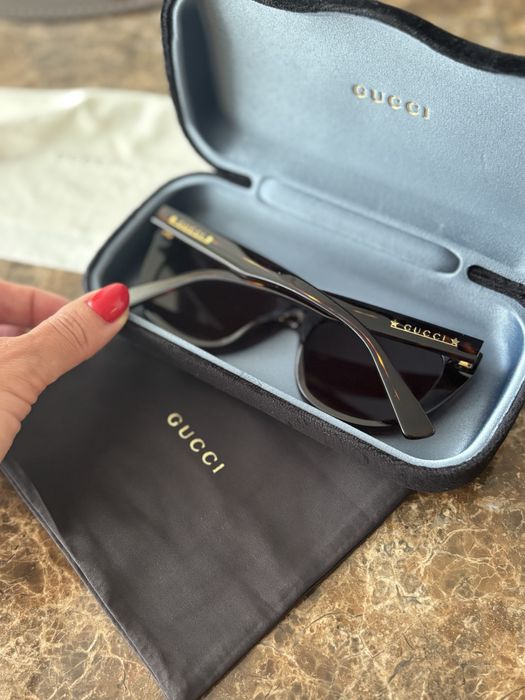 Сонцезахисні коричневі окуляри gucci очки гуччи 100% оригінал