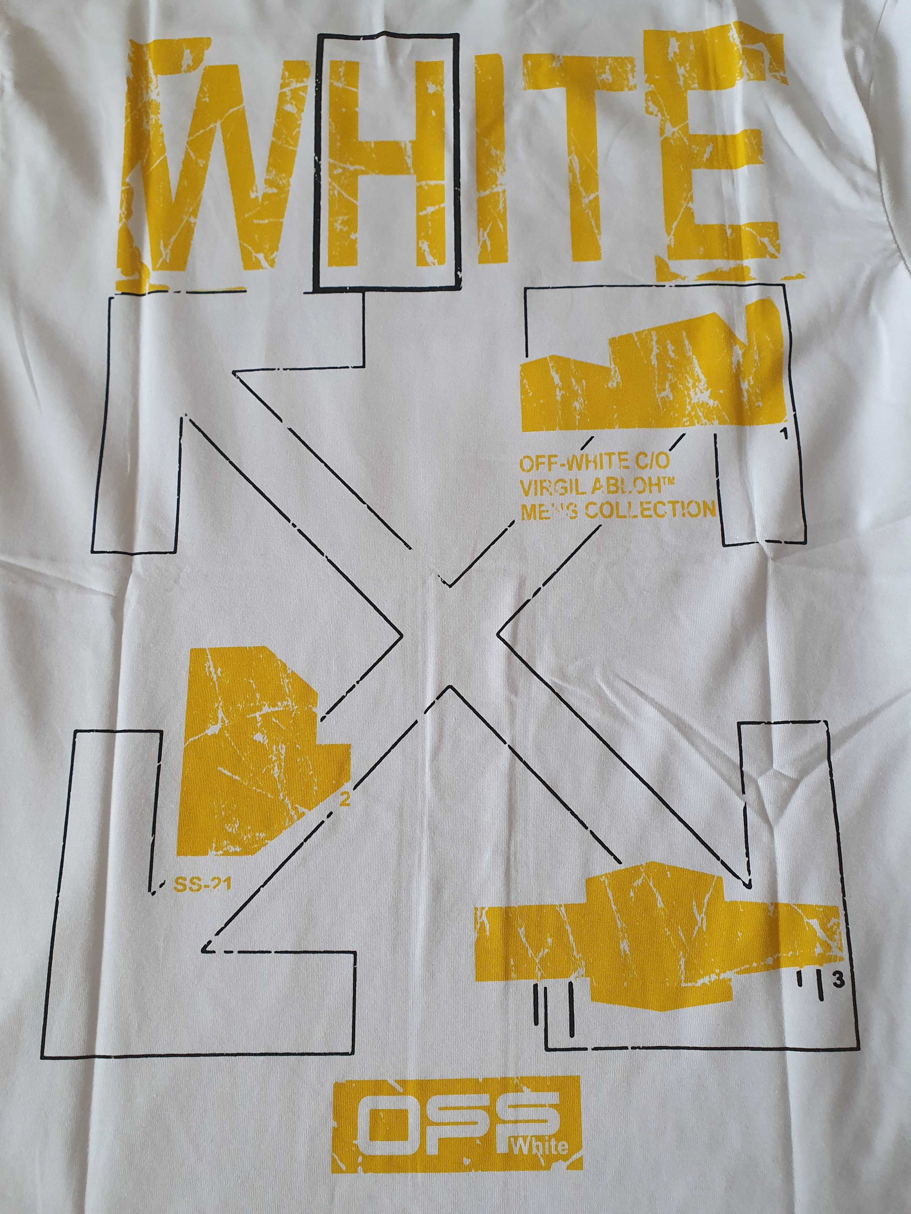 NOWA koszulka Off-White L t-shirt Off tshirt idealny na prezent