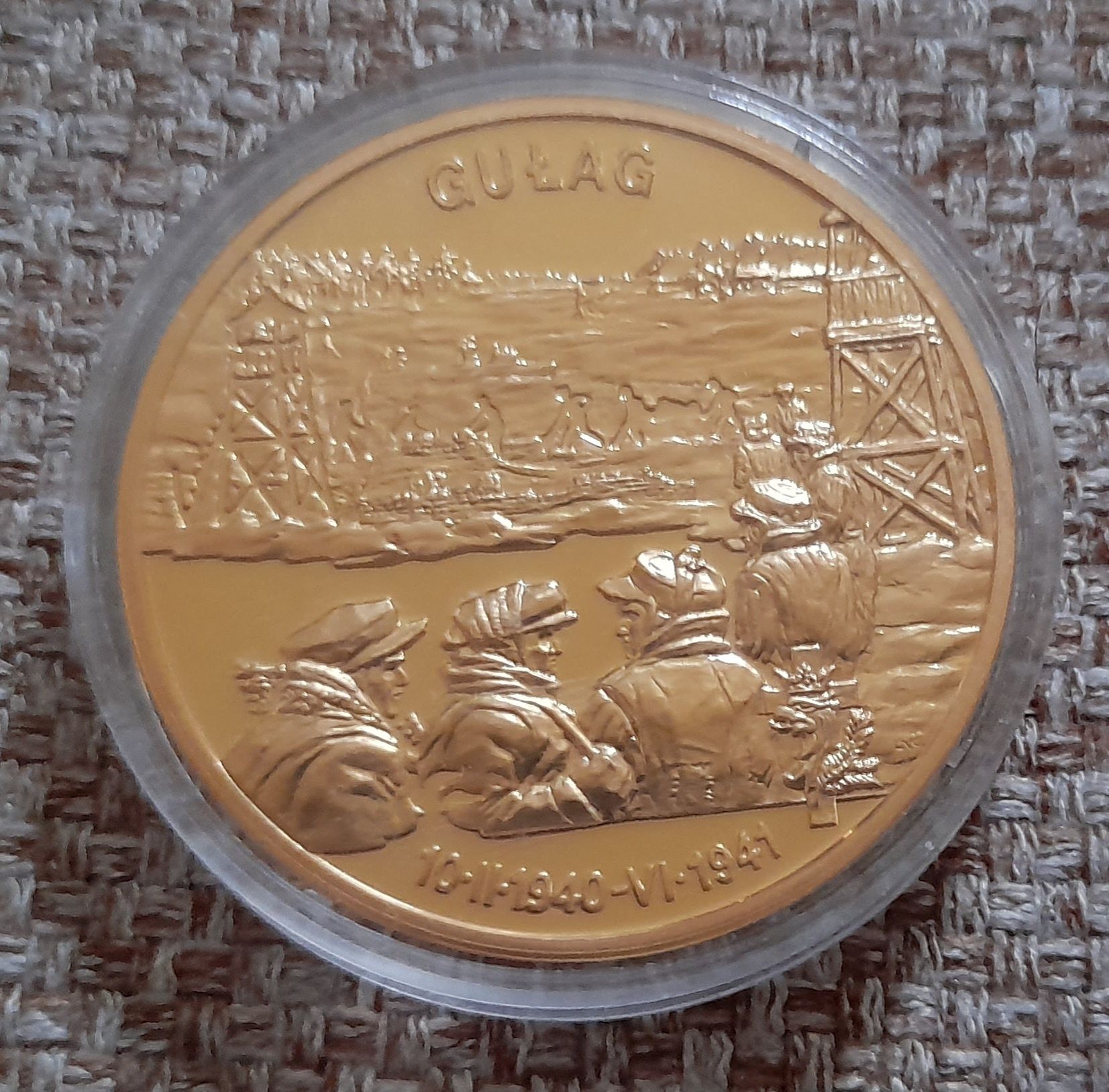 Medal Polacy w II Wojnie Światowej - Gułag