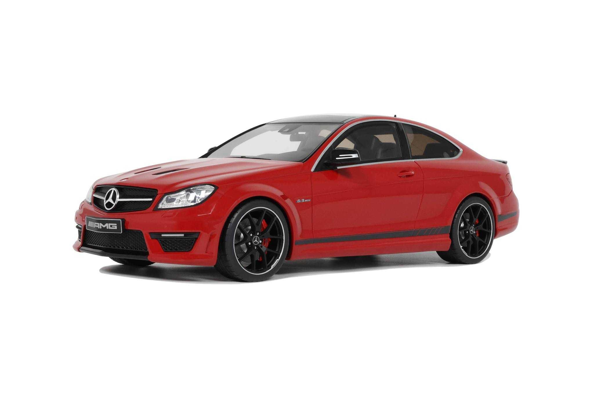 Mercedes-Benz C63 W204 Edition 507 Red GT Spirit 1:18