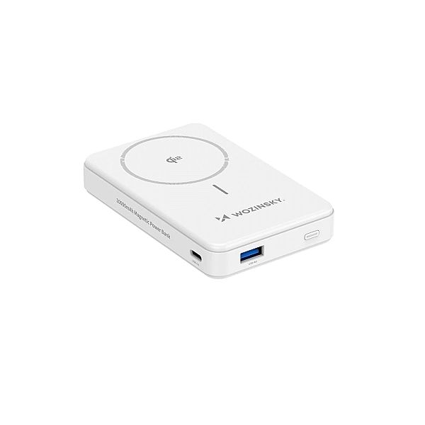 Powerbank Wozinsky WLWP-10KA0Y3WS 22,5W PD Qi2/10000 mAh, z podstawką,