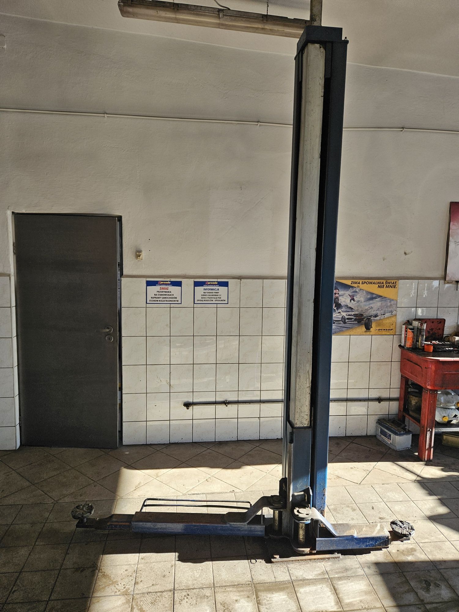 Podnośnik dwukolumnowy elektryczny NUSSBAUM 2.30 SLE 3000 kg