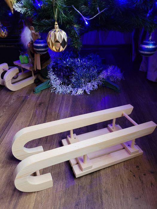 Санчата новорічний декор