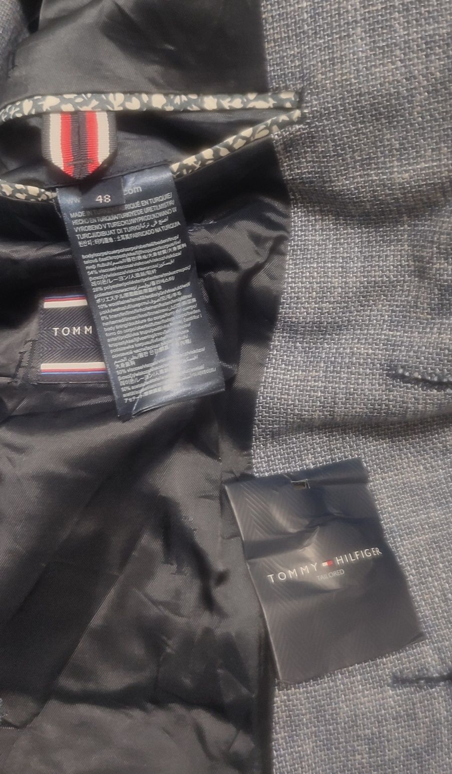 Marynarka Tommy Hilfiger r. 48 / M len wełna