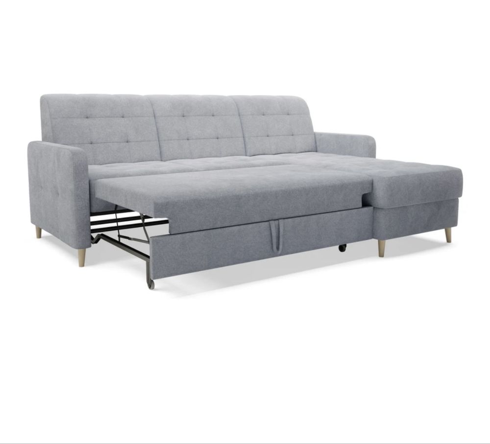 Agata meble  narożnik sofa  Volare szary
