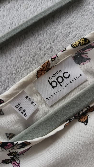 Bluzka ciążowa w motyle