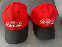 Zestaw 2 czapek Marvel Coca Cola z metką NOWE