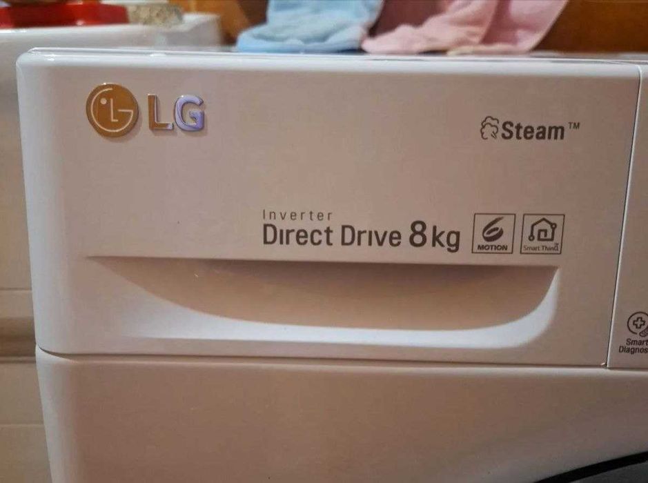 Пральна машина LG б/у на 8 кг