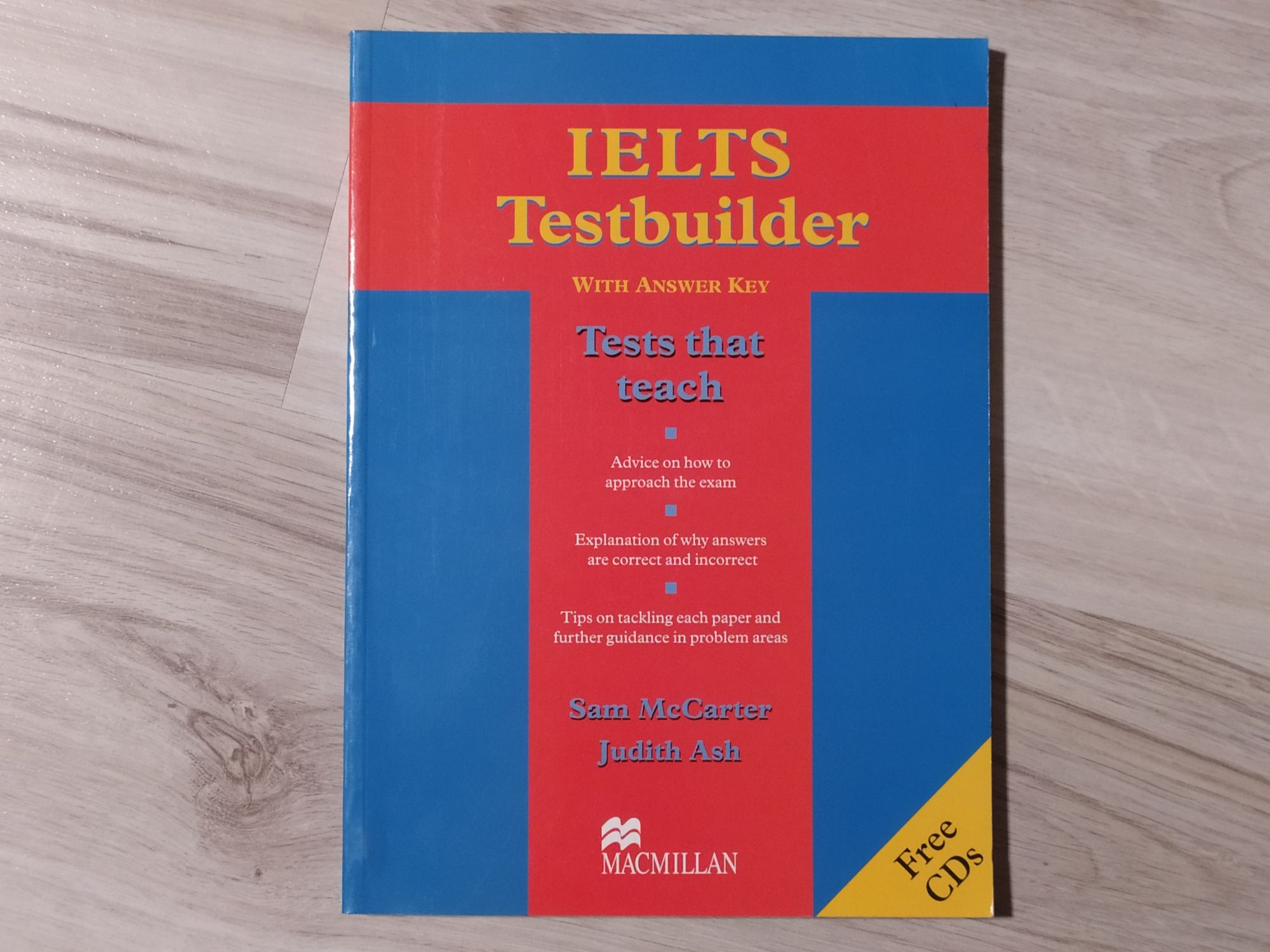 Nowy IELTS TESTBUILDER with key Macmillan 2003 Tests that teach 2CD