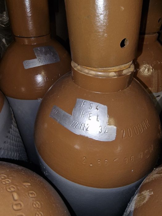 Butla gazowa na Hel 50 litrow 200 bar