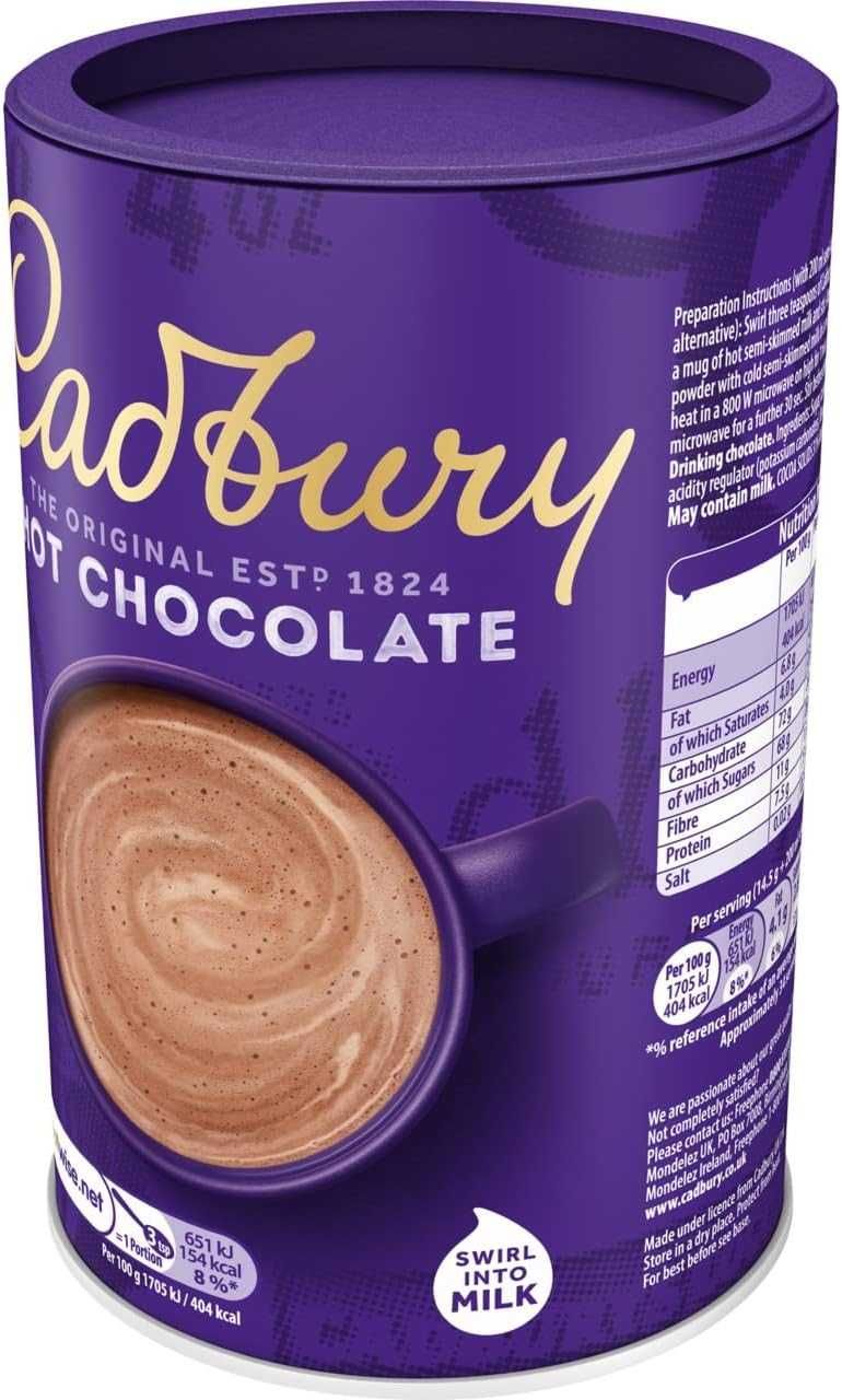 Гарячий шоколад Cadbury, 500 грам