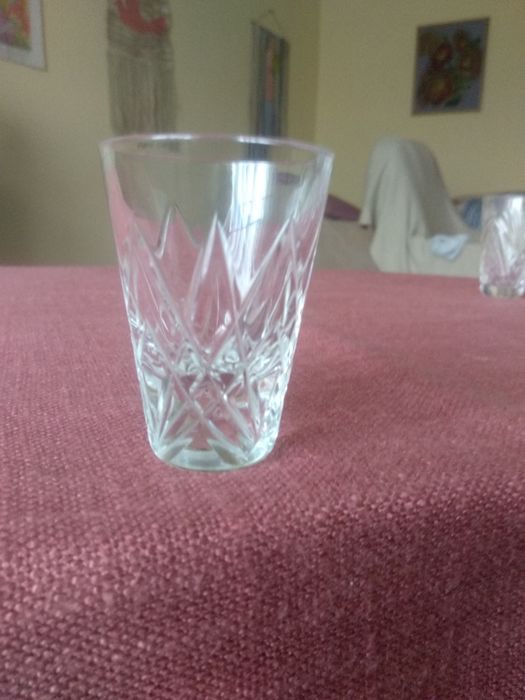 Стопки хрустальные - 5 шт и 4 шт