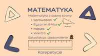 Korepetycje z MATEMATYKI stacjonarnie/online