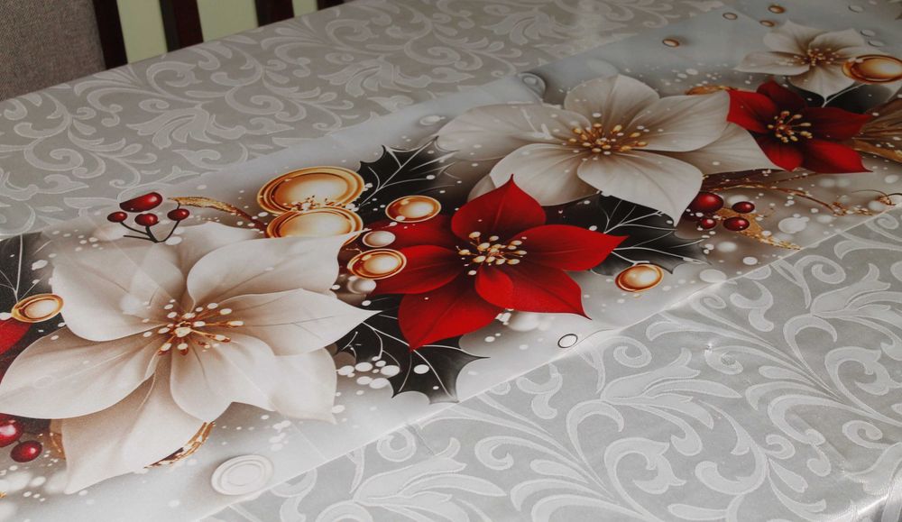 Bieżnik na stół świąteczny 36 cmx180cm