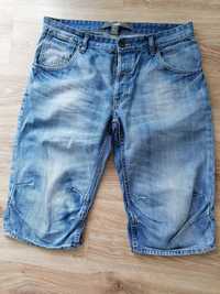 Spodenki męskie jeans h&m 33