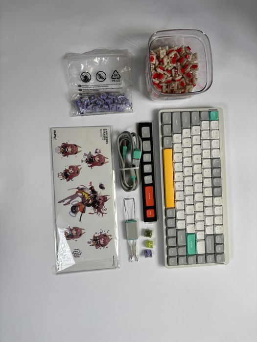 Nuphy Air75 V2 (Gateron Wisteria + Red) Механическая клавиатура