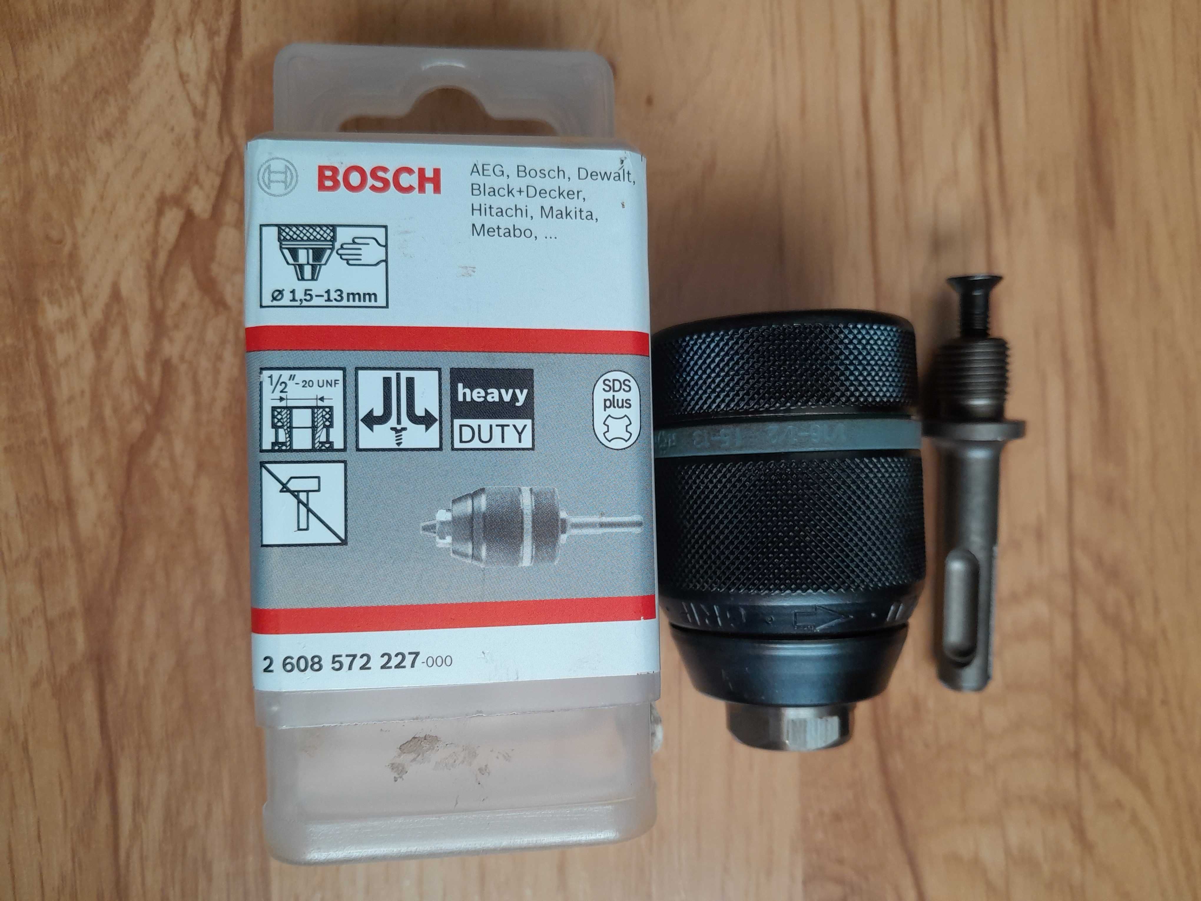 Szybkozaciskowy uchwyt wiertarski BOSCH SDS-plus 1,5-13 mm