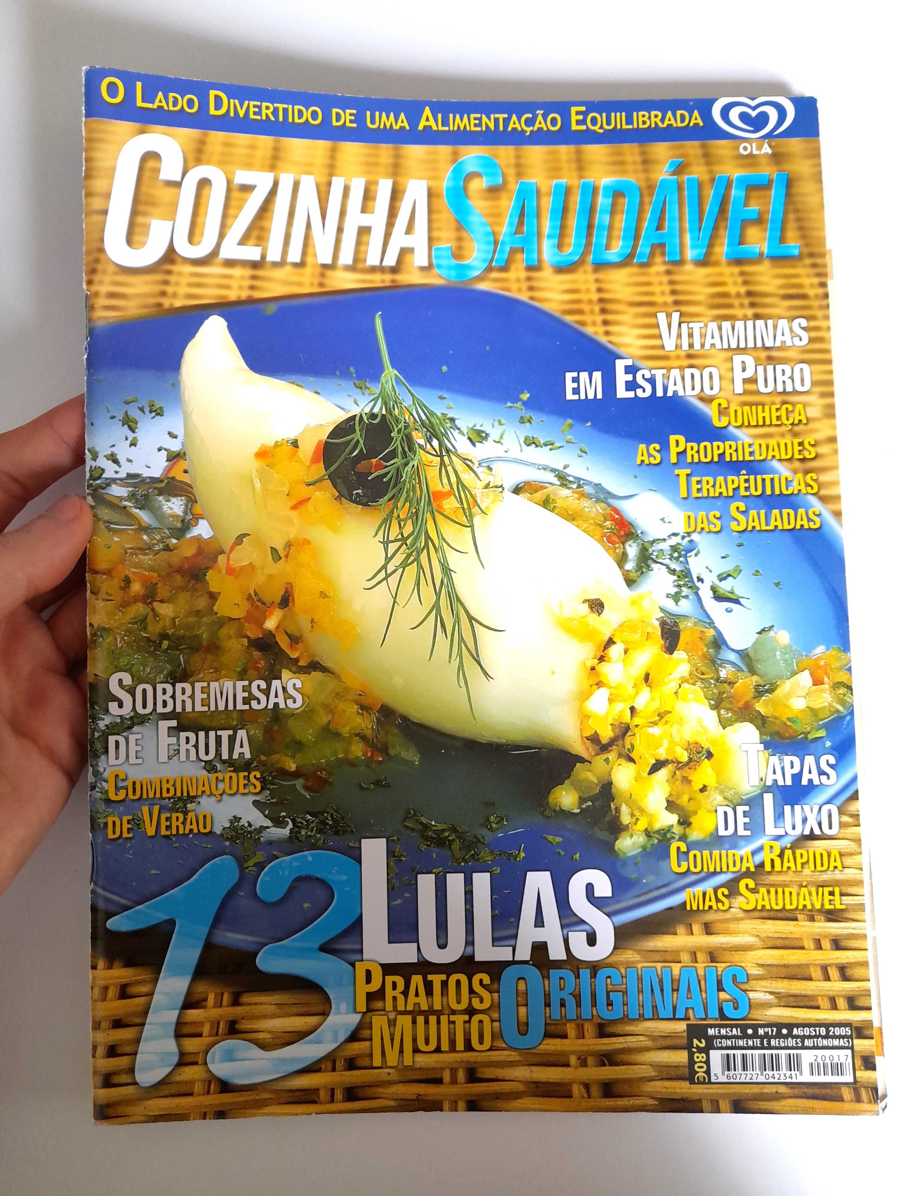 Revista Culinária da coleção Cozinha Saudável Número 17 2005