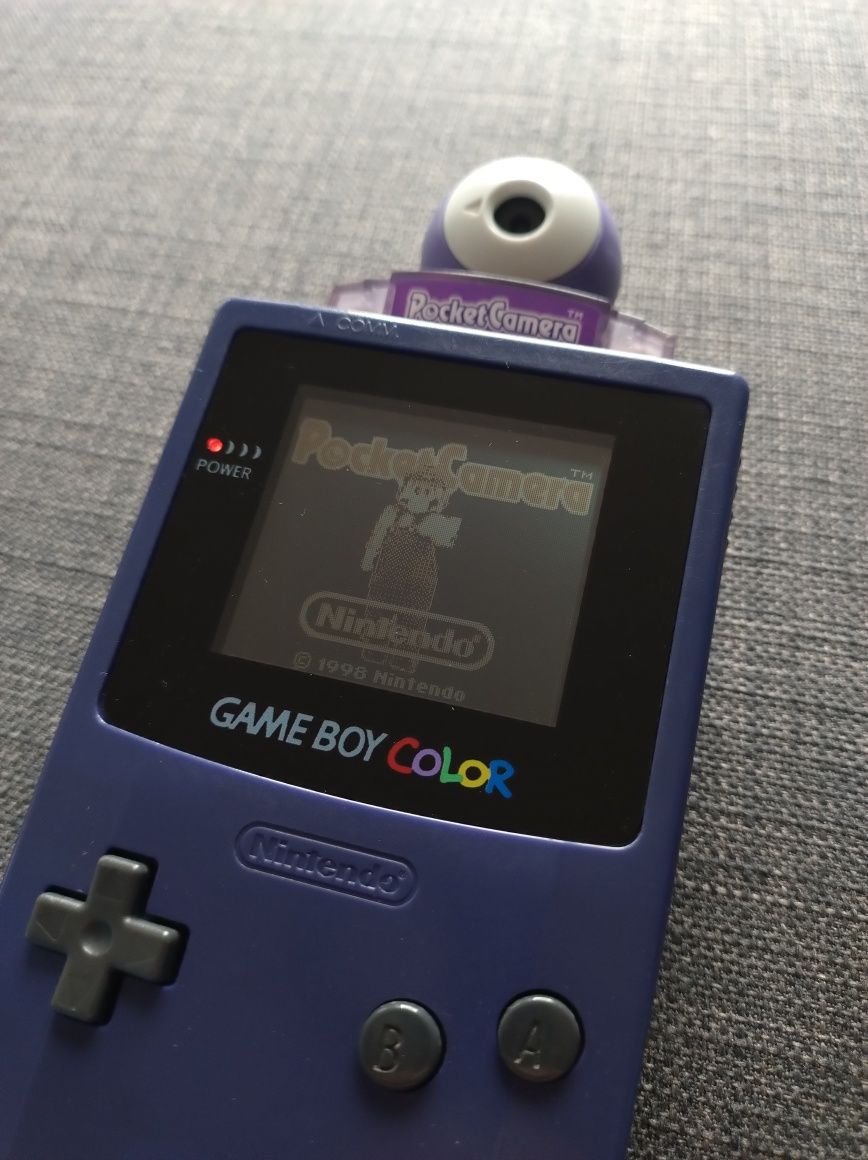 Gameboy Camera Atomic Purple Sprawna