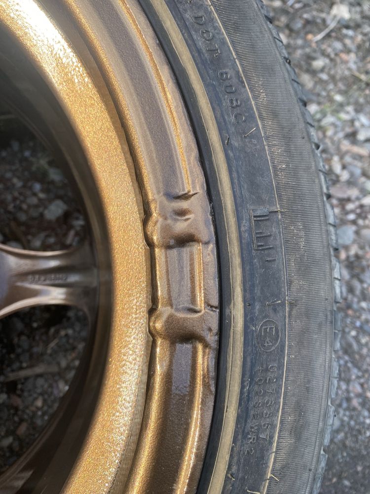 Диски Borbet T 9J с резиной Nokian 215/45 R16 4/100