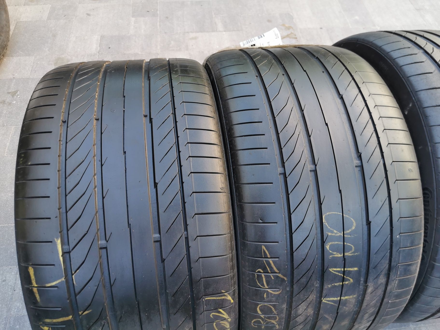 Разноширокие шины 275/35 R21 315/30 R21 Continental Sport contact 5