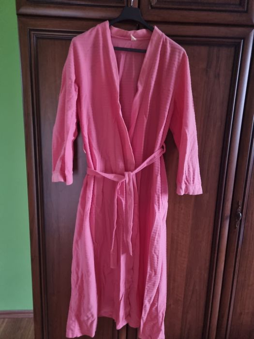 Długi szlafrok damski XL