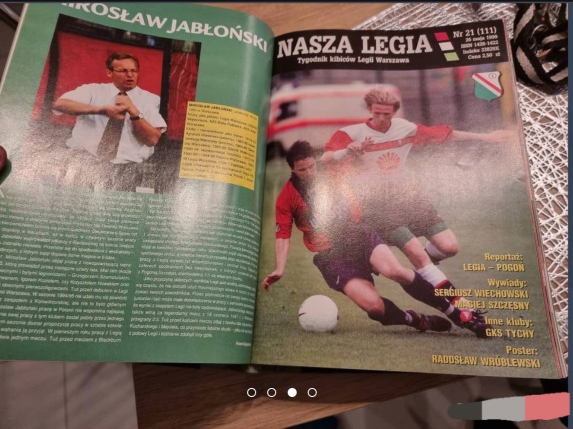 Nasza Legia całe drugie wydanie od 1997r do 2013.r