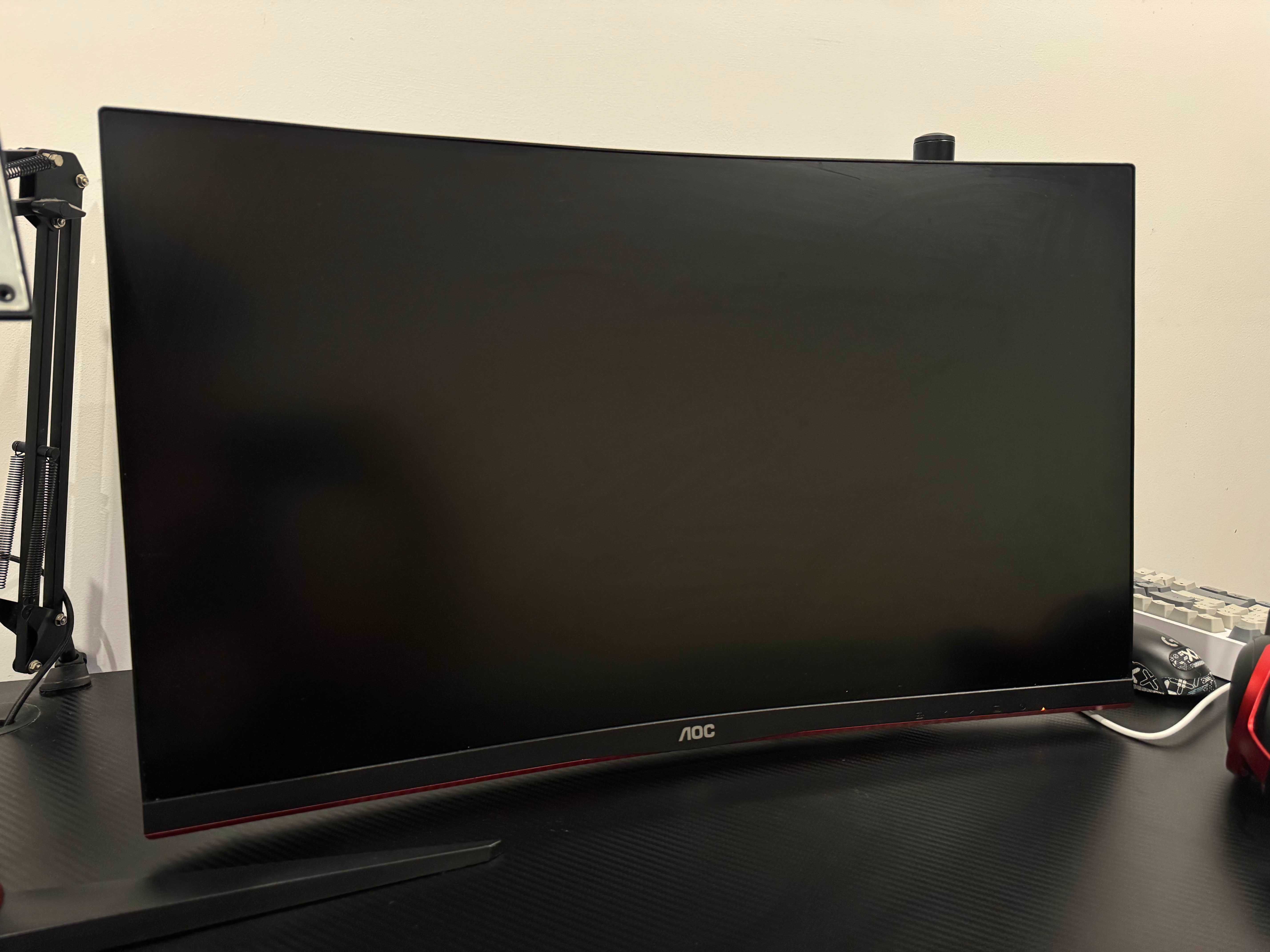 Monitor aoc 165hz curvo 27 polegadas 1ms