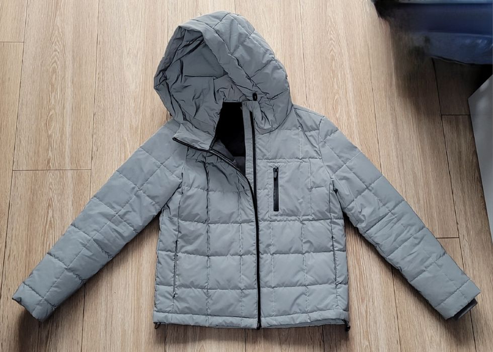 Zara kurtka odblaskowa z kapturem