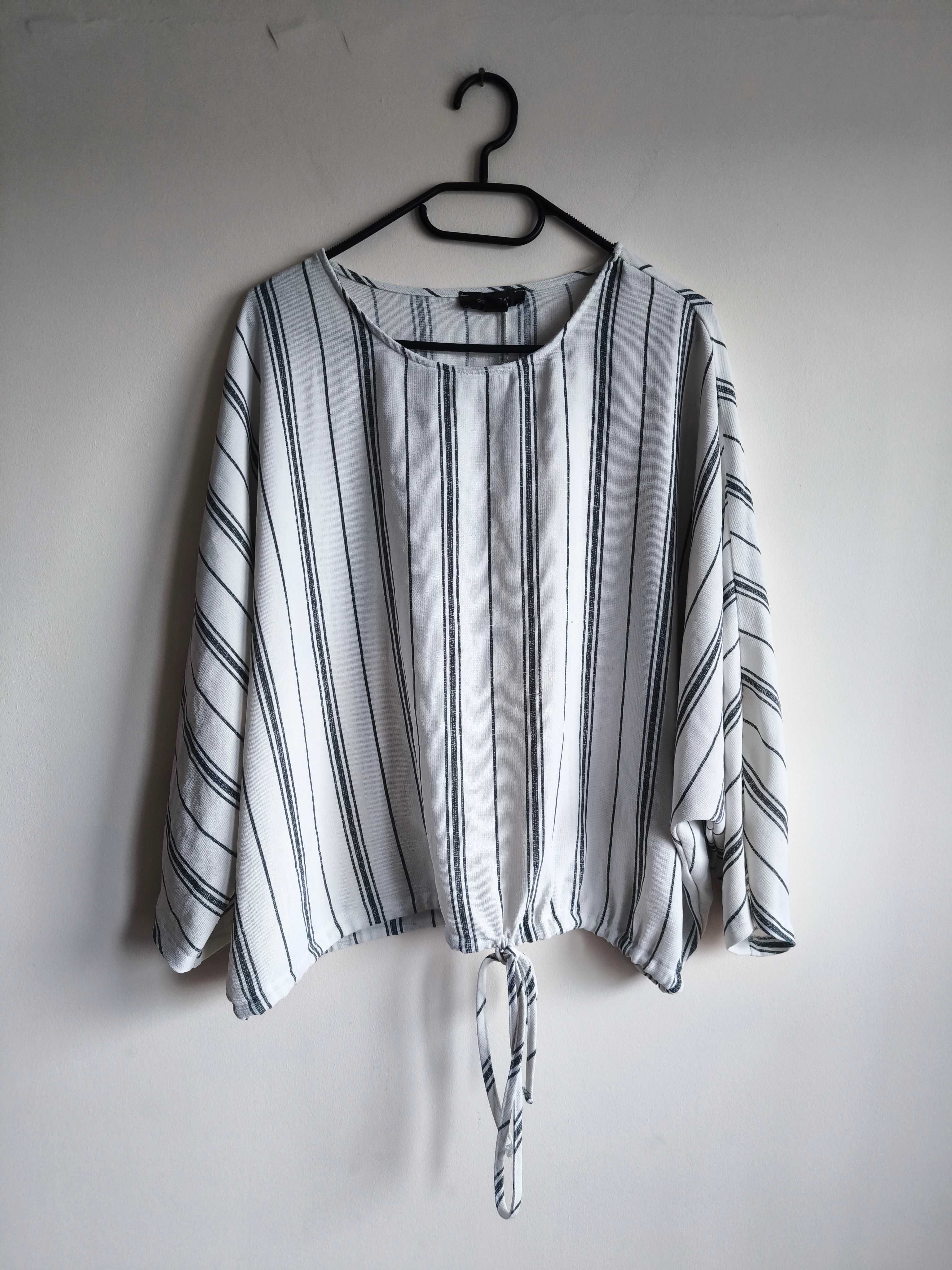 Lekka bluzka w paski Primark – rozmiar 48/4XL Plus Size