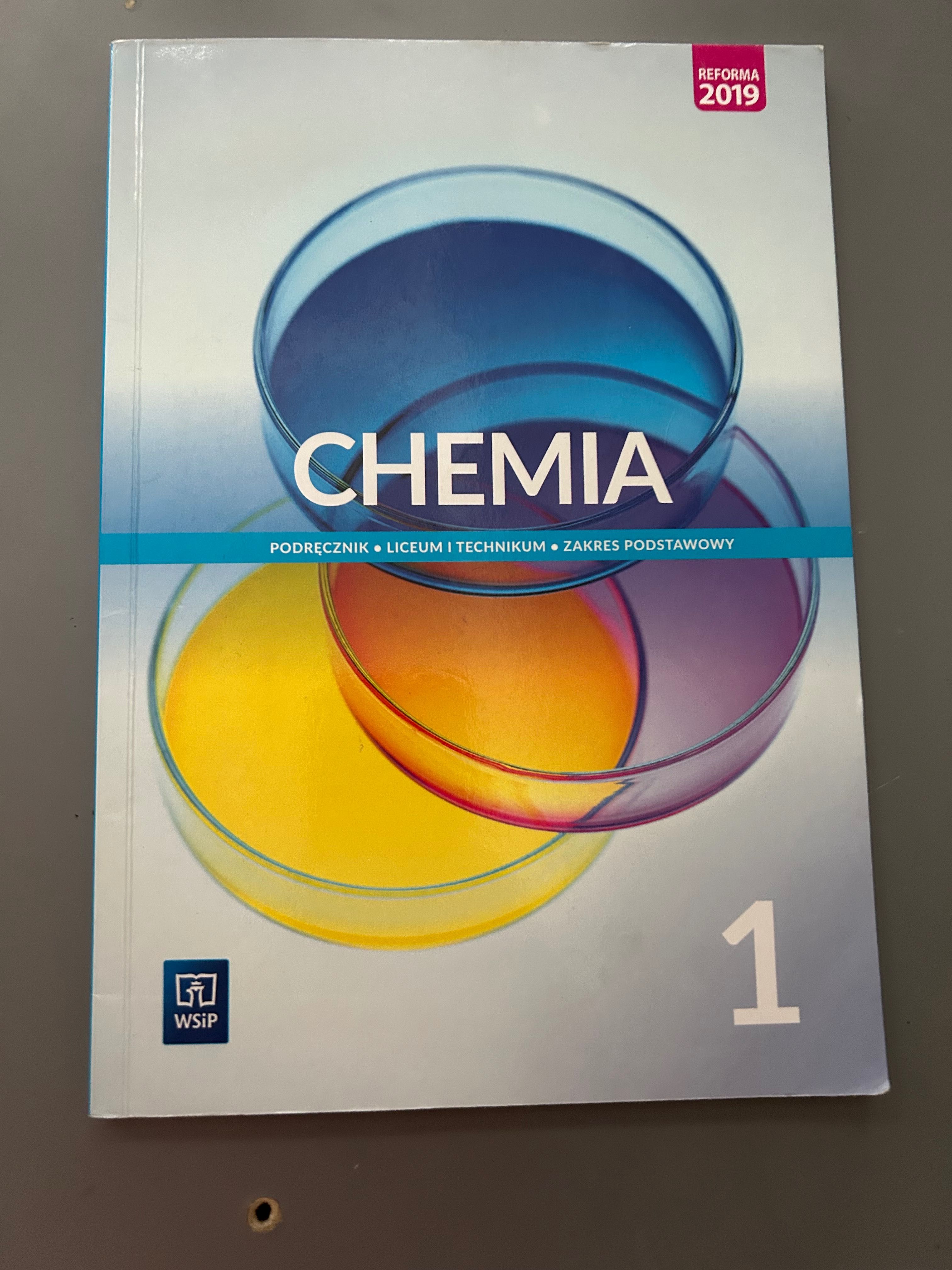 Chemia 1 WSiP nieużywane zakres podstawowy