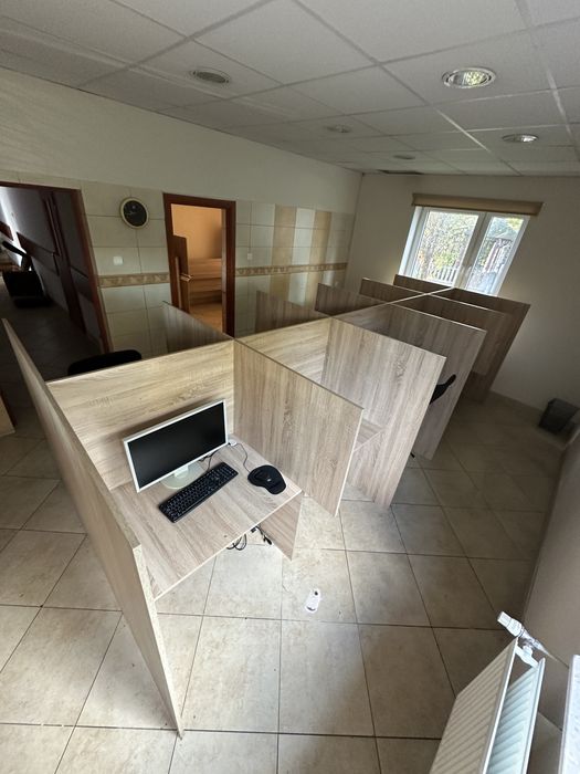 Meble Call center biuro boksy boxy stanowiska