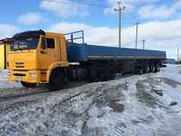 Грузоперевозки машинами с краном-манипулятором и длинномерами 22 тонны