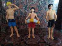 Набір фігурок one piece Luffy, Ace, Sabo безкоштовна доставка