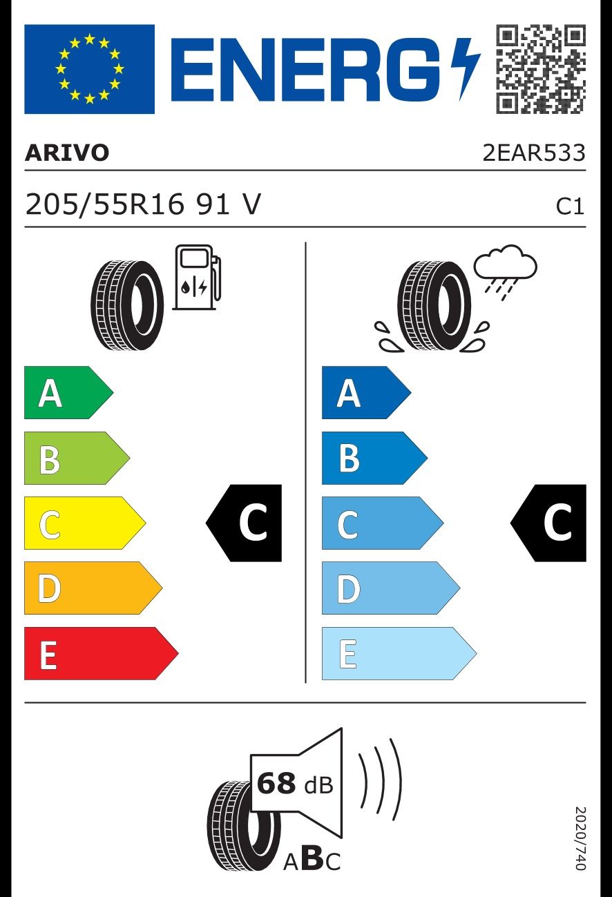 Opony 205/55 R16 ARIVO 91V Lato Tanio