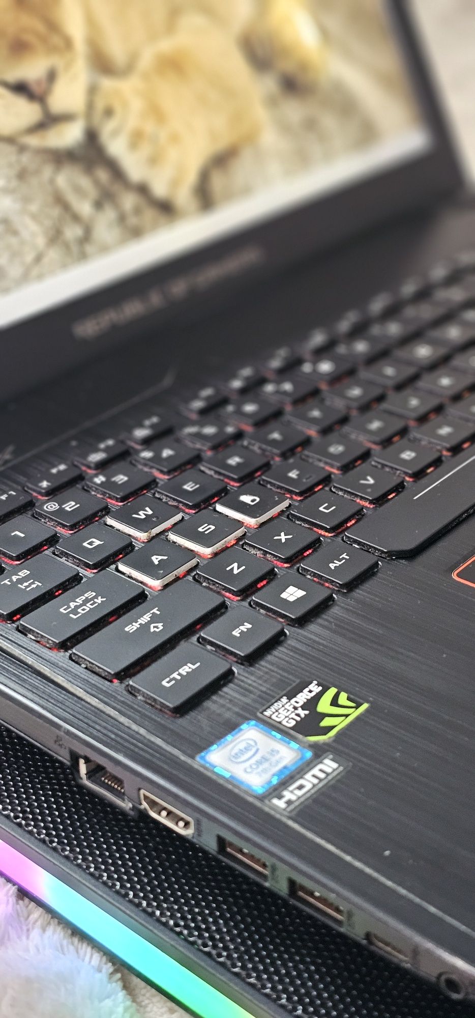 Asus ROG GL553V GTX1050 4GB i5 16gb SSD 128GB HDD 1TB
