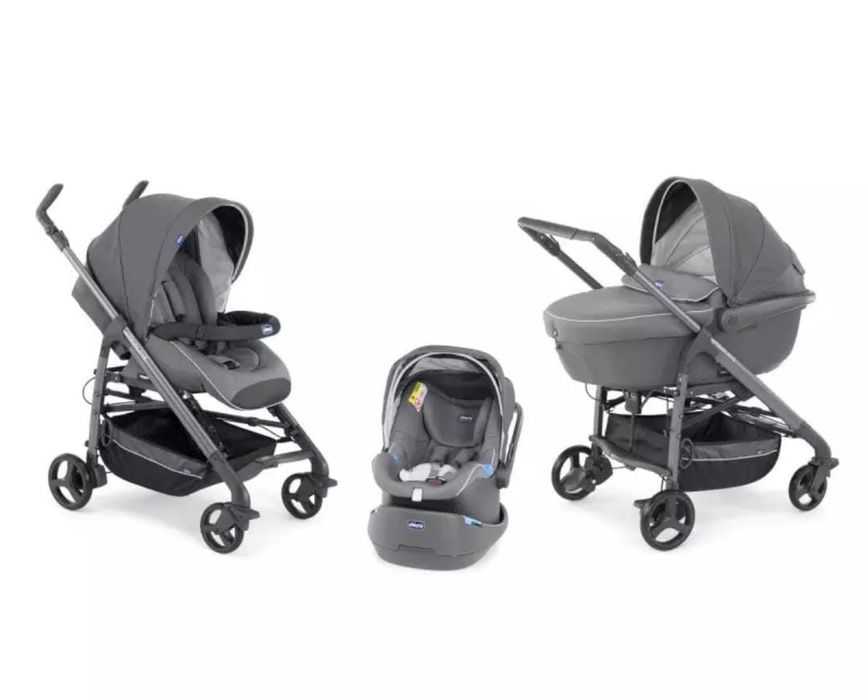 Trio Love Chicco cinzento