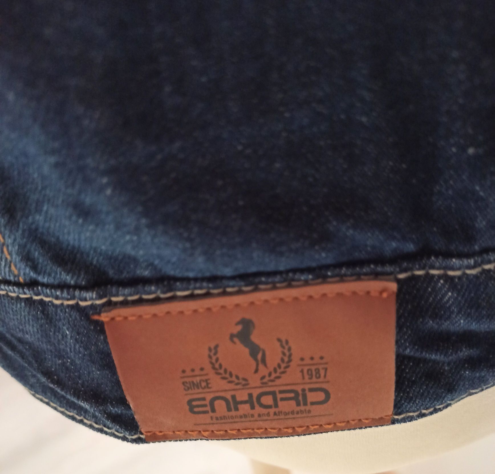 Kurtka jeans męska firmy Ed Hardy